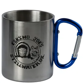 METAL COFFEE MUG W.CARABINER - MCMWC