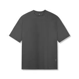 0824. Supima® Oversized Tee - Space Grey