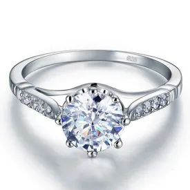 2 Carat Round Cut Ring