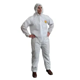 (25/Case) C-MAX Heavyweight SMS Coveralls | 55 gram, Hood, Zipper, Elastic Wrists, Ankles & Waist