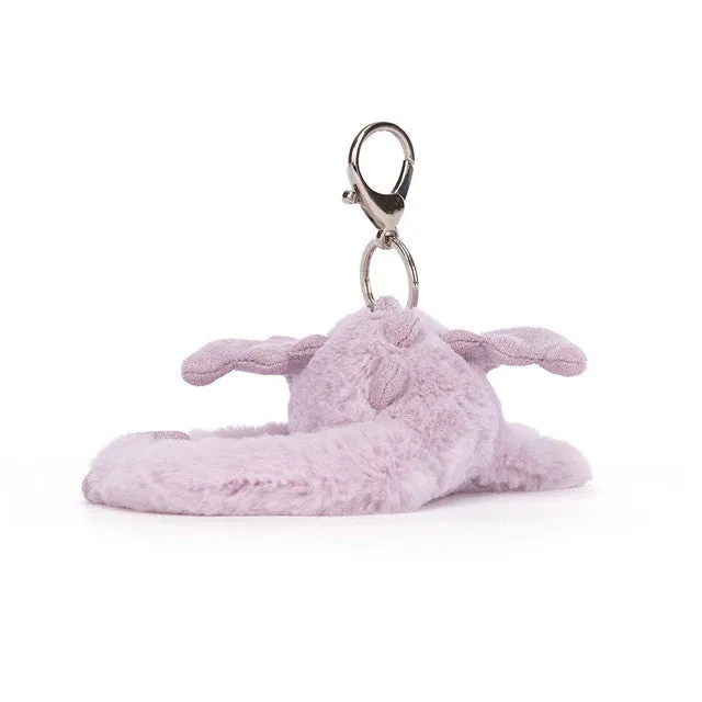 Bag Charm - Lavender Dragon