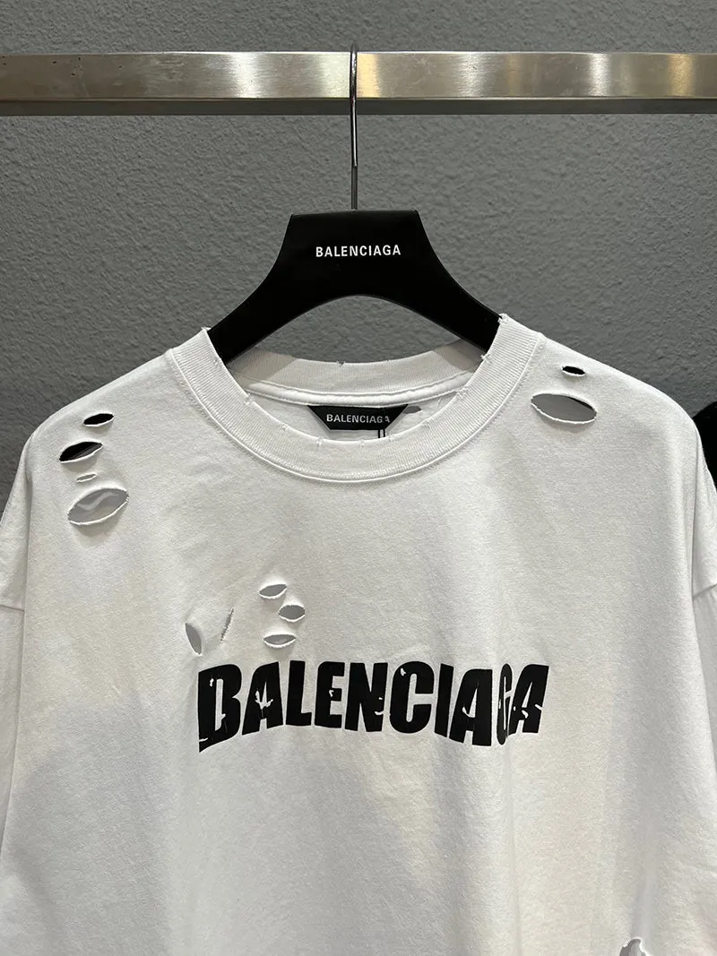 Balenciaga DESTROYED T-SHIRT BOXY FIT