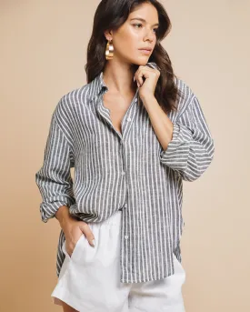 Billy Oversized Linen Shirt