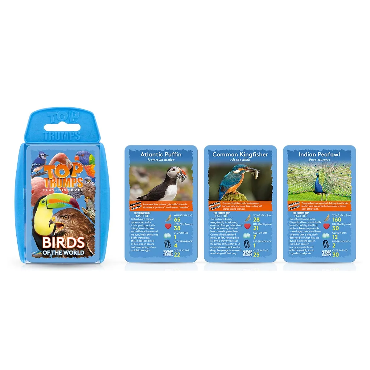 Birds of the World Top Trumps Classics Card Game