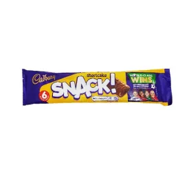 Cadbury Snack Shortcake 6 Pk 120g