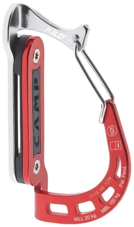 Camp carabiner for chainsaw