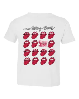 Children's Rolling Stones OU Sooners Multi Lick White Tee