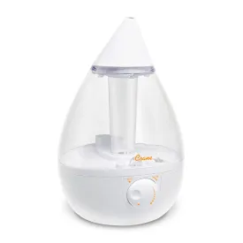 Crane Ultrasonic Drop Cool Mist Humidifier White/Clear - 1 Gallon