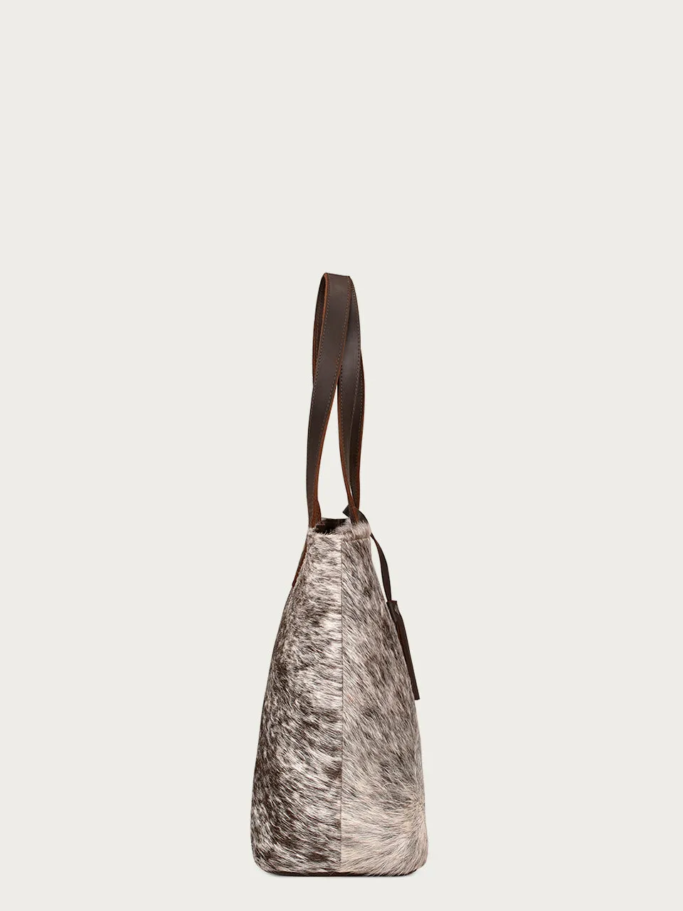 D1287 - FUR PURSE WITH SMALL TASSEL