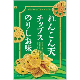 Daiko Nori Renkon Chips Salted Nori Seaweed Lotus Root Snack (Pack of 10)