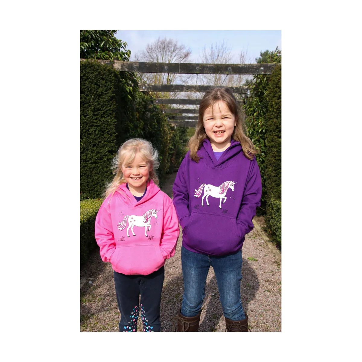 Dancing Unicorn Childs Hoodie