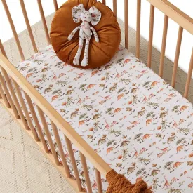 Dino | Fitted Cot Sheet