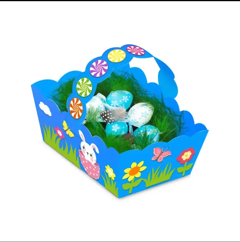 Easter Basket Bunny Bags / Bucket / baskets x 8pcs