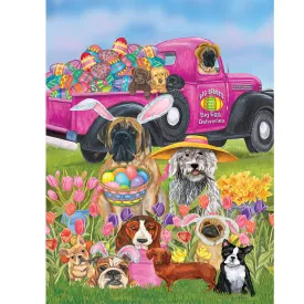 Easter Dog Party - Full Round 40*50CM 24 Colors