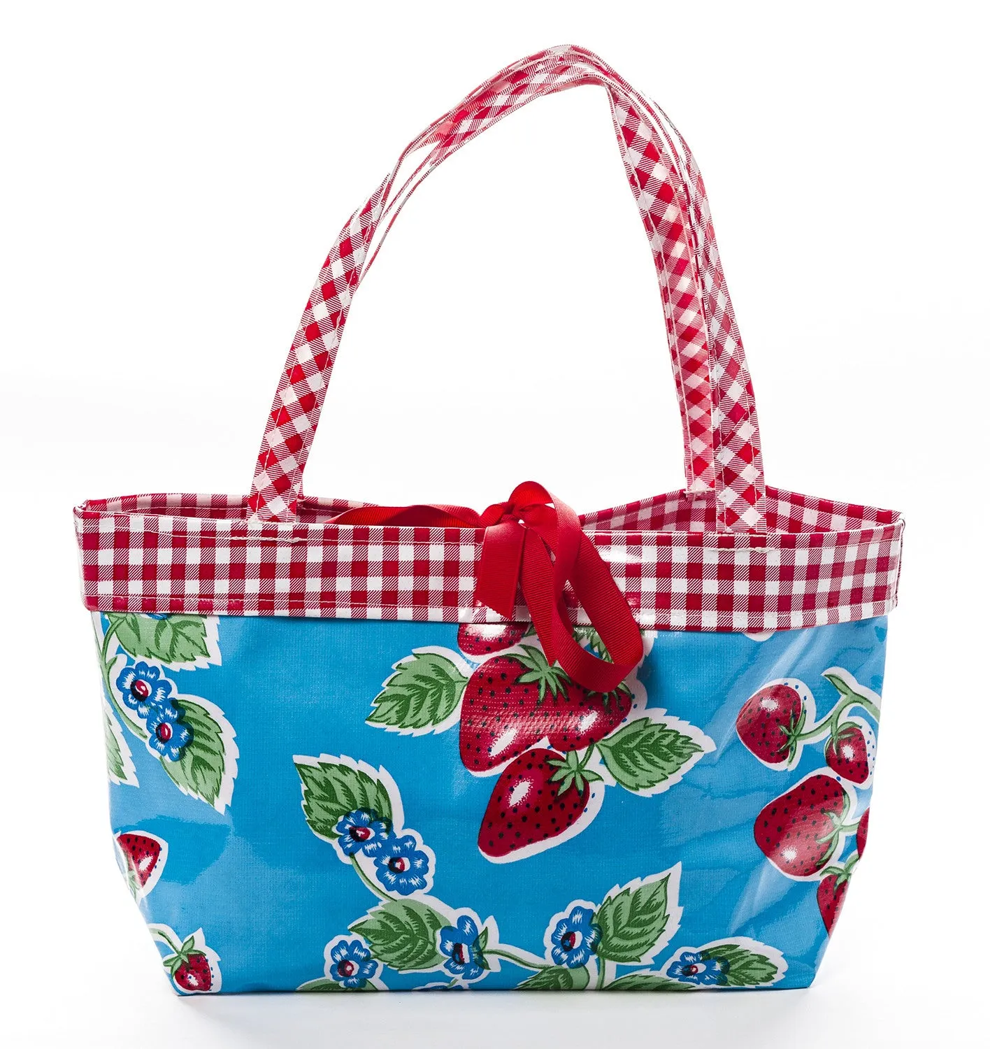 Freckled Sage Oilcloth Handbag