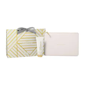 'Happy Birthday' Gift Set | Hand Cream & Pouch