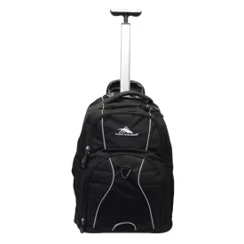 High Sierra - Freewheel 17inch Laptop Wheeled Carry-On Backpack - Black