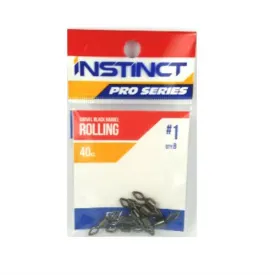 Instinct Pro Black Barrel Rolling Swivel