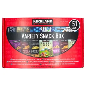 Kirkland Signature Variety Snack Box, 51 Count