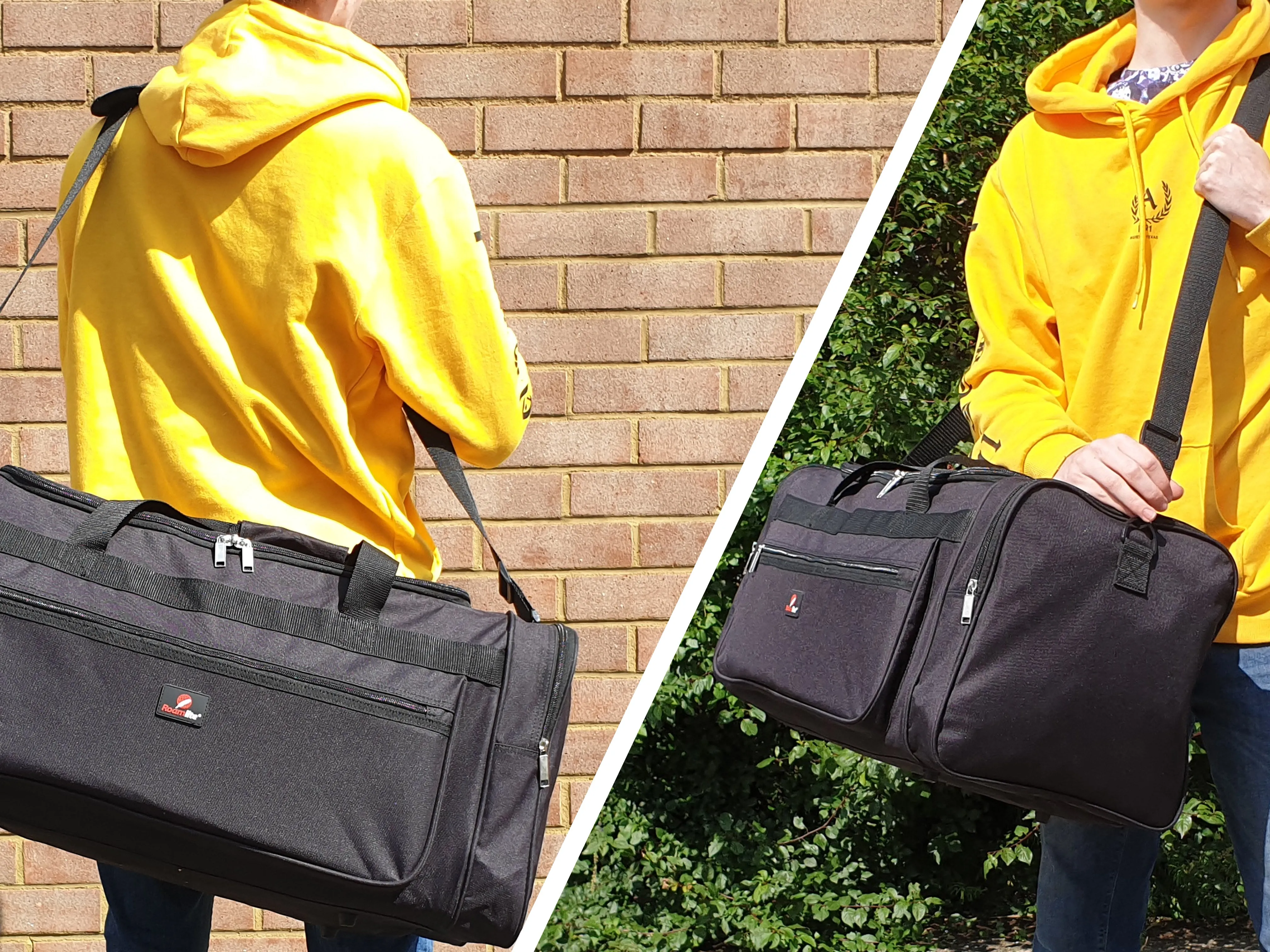 Large Size Weekend Holdall or Overnight Duffle - Ideal Gym Sports Bag