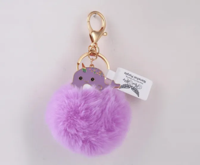 Mad Ally Pom Pom Keyrings