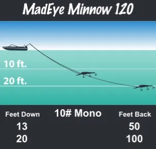 MADEYE MINNOW 120