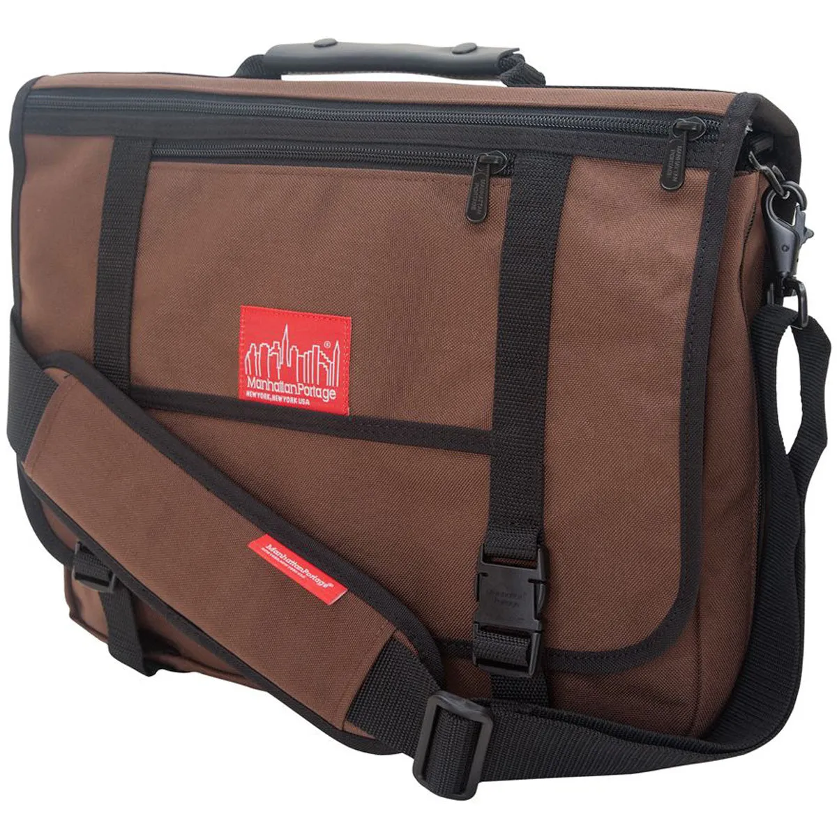 Manhattan Portage The Wallstreeter With Back Zipper