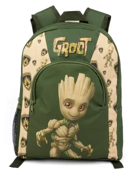 Marvel Groot Green Kids Backpack School Rucksack Bag