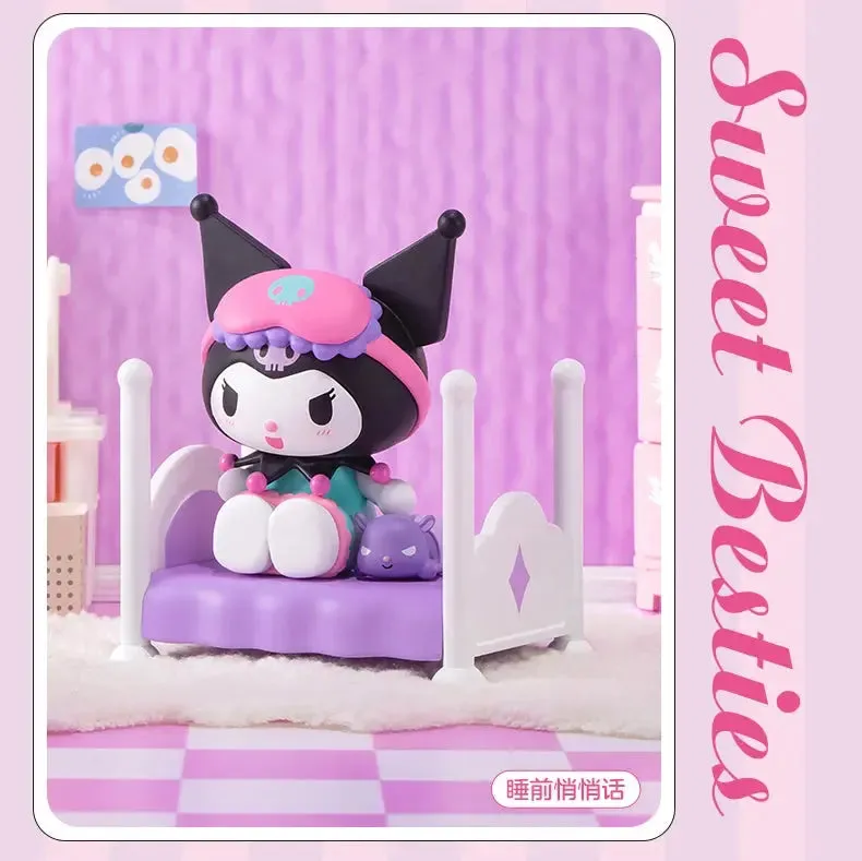 POP MART Sanrio Family Best Friend Sweetheart Series Blind Box Toys | Guess Bag | Mystery Box | Action Figure Surpresa