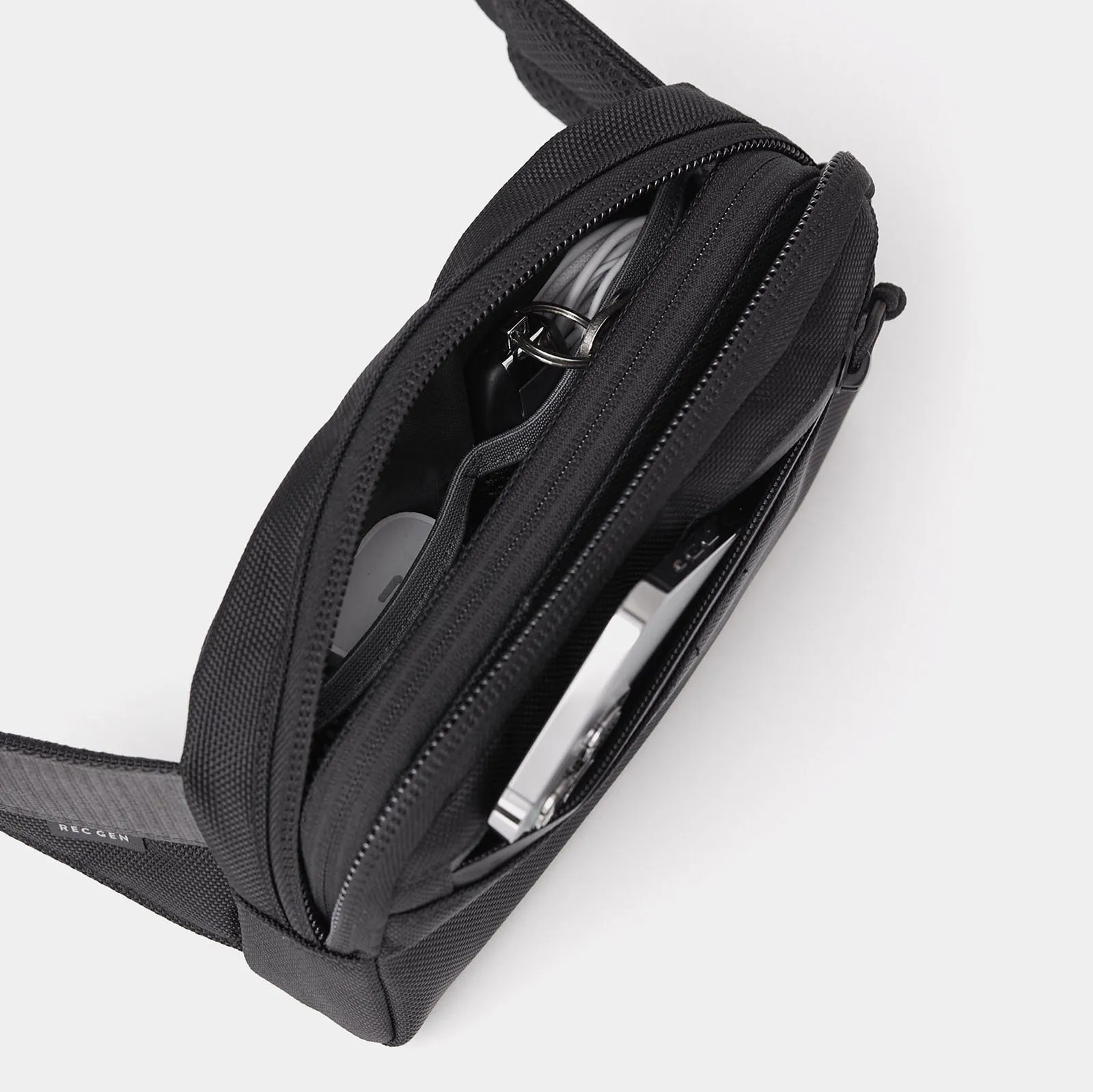 REC GEN - Strap Bag Black