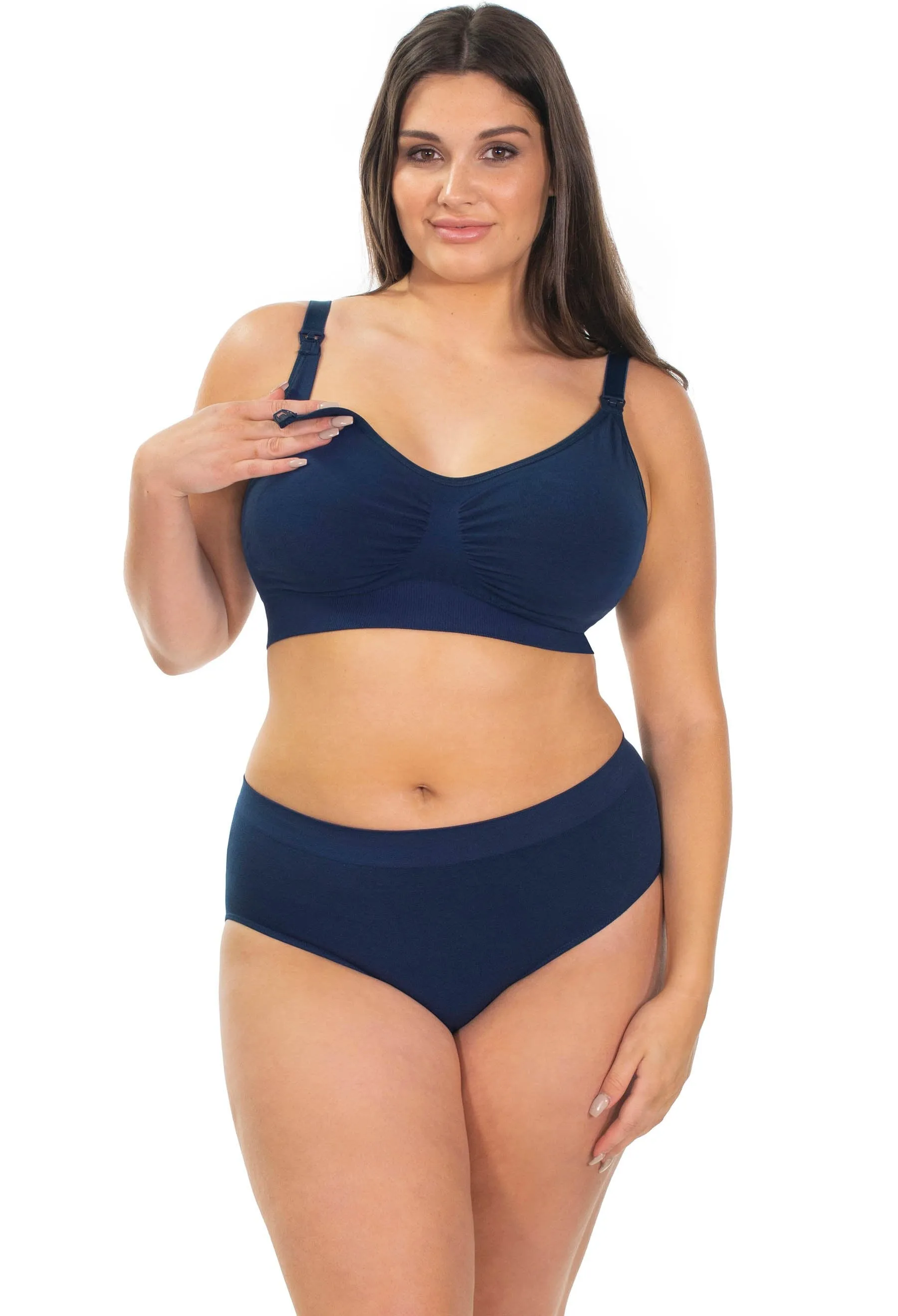 Seamless Comfort Bamboo Nursing Bra