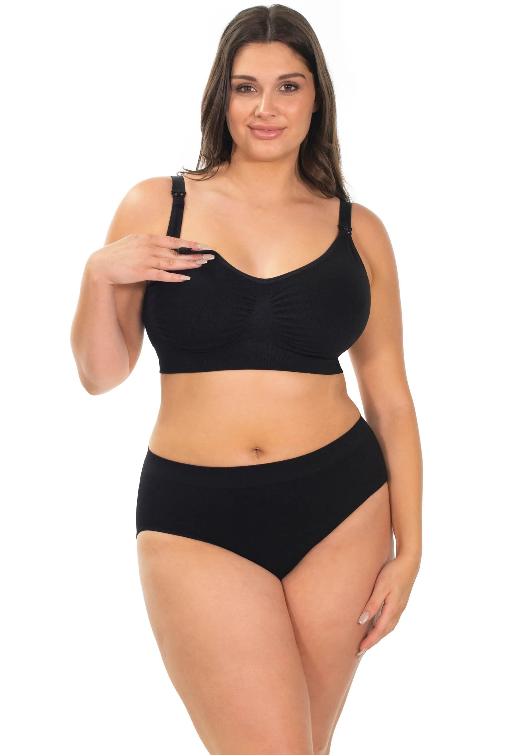 Seamless Comfort Bamboo Nursing Bra