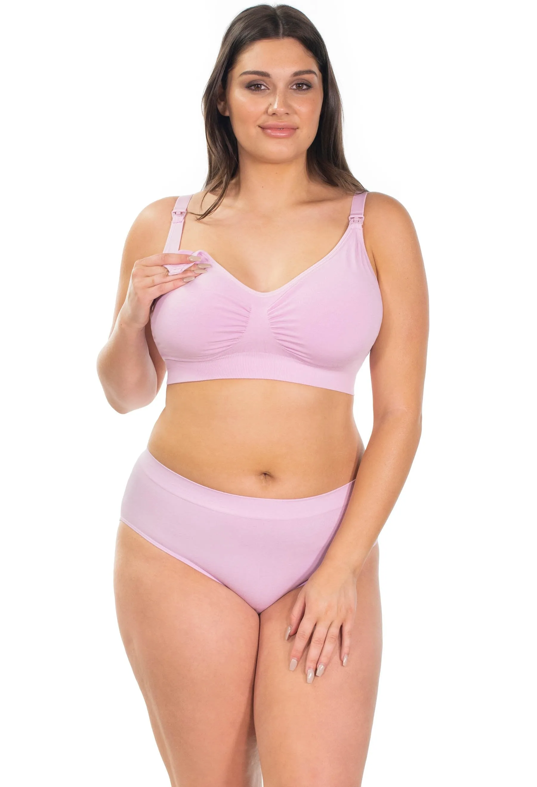 Seamless Comfort Bamboo Nursing Bra