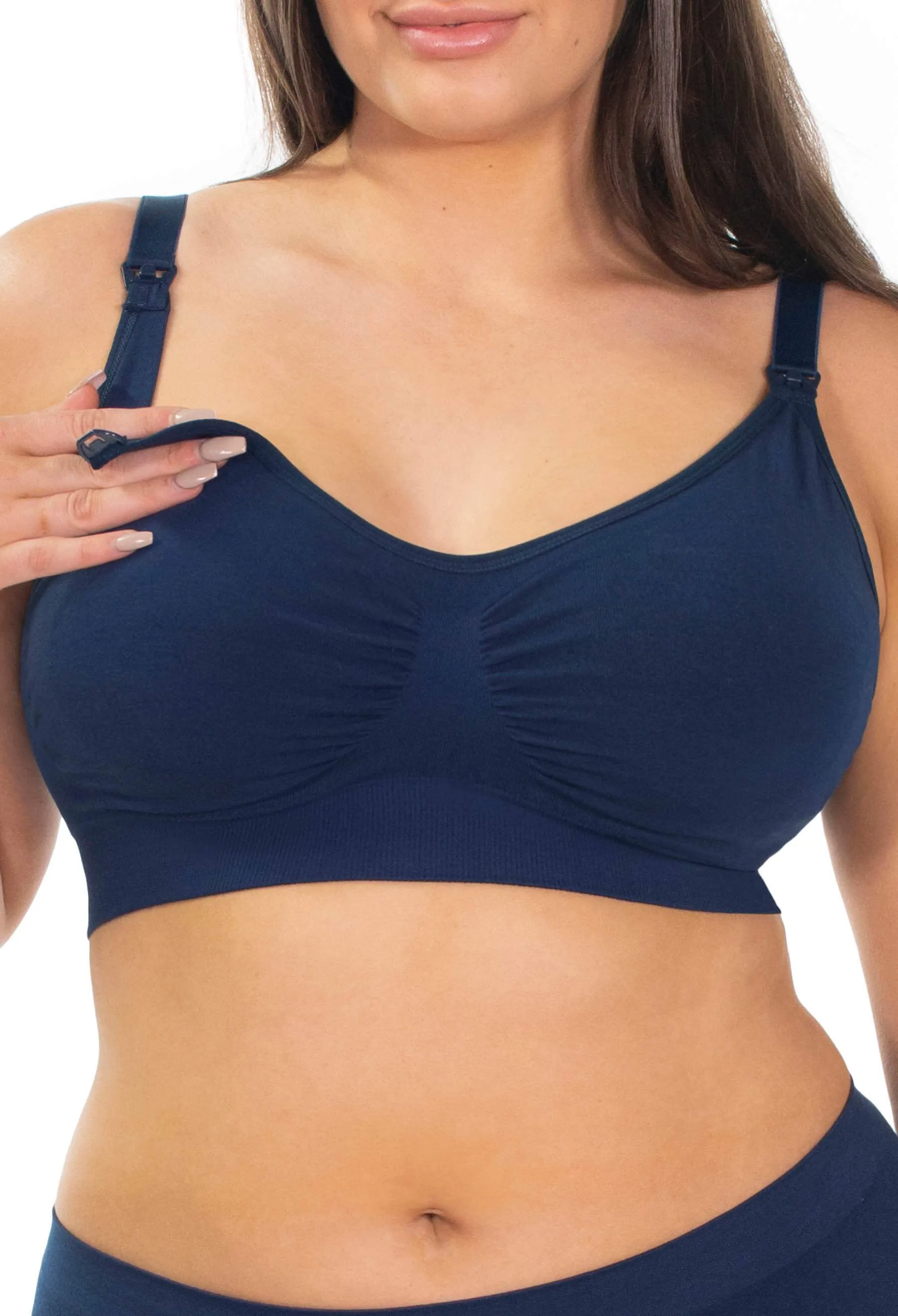 Seamless Comfort Bamboo Nursing Bra