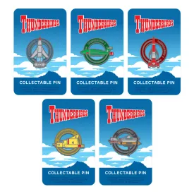 Thunderbirds Enamel Pin Set