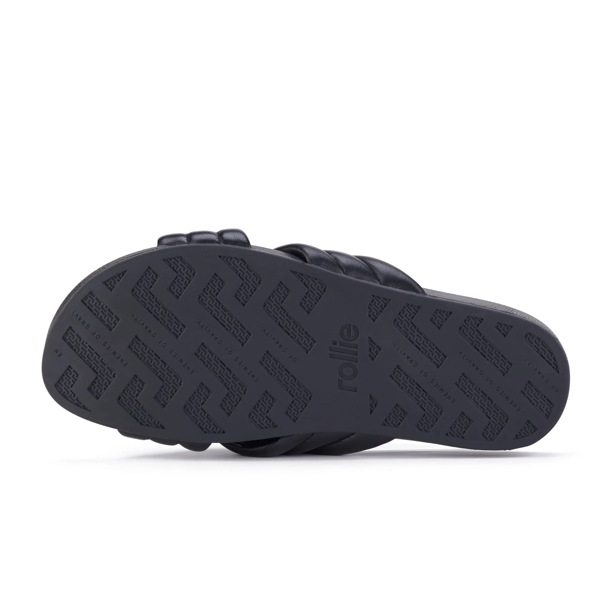 Tide Cross Padded Black