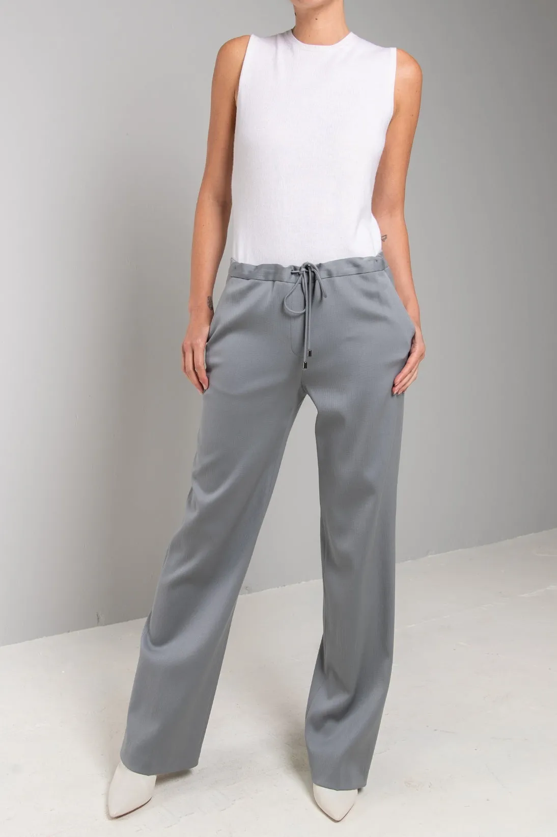 WOVEN DRAWSTRING PANT